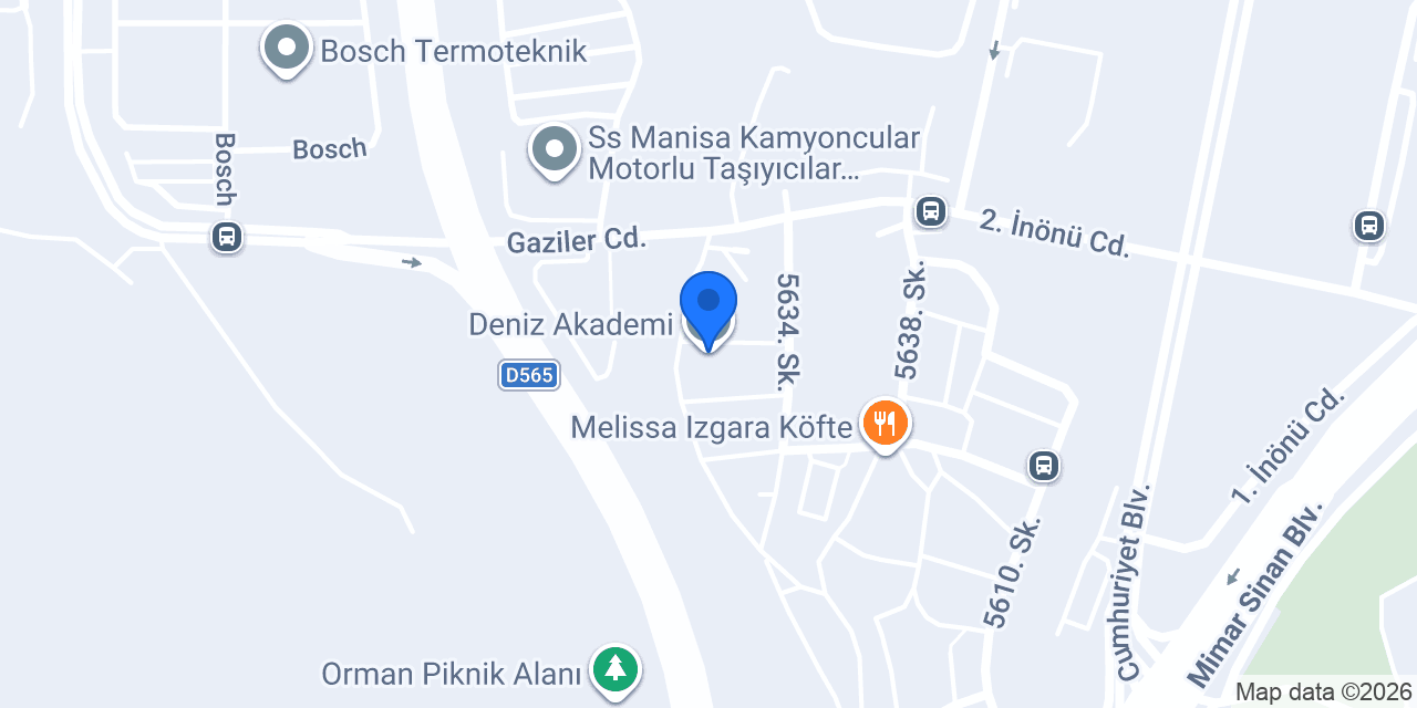 Deniz Akademi konumu