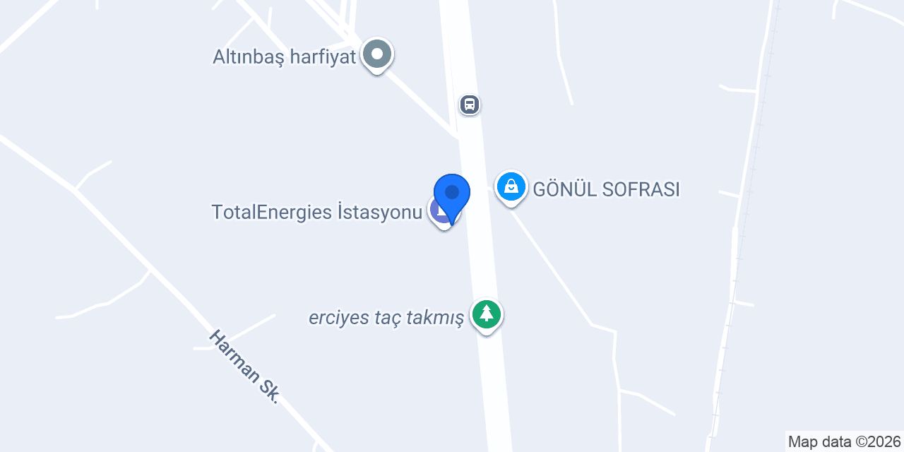 As Kantar (Kayseri) konumu