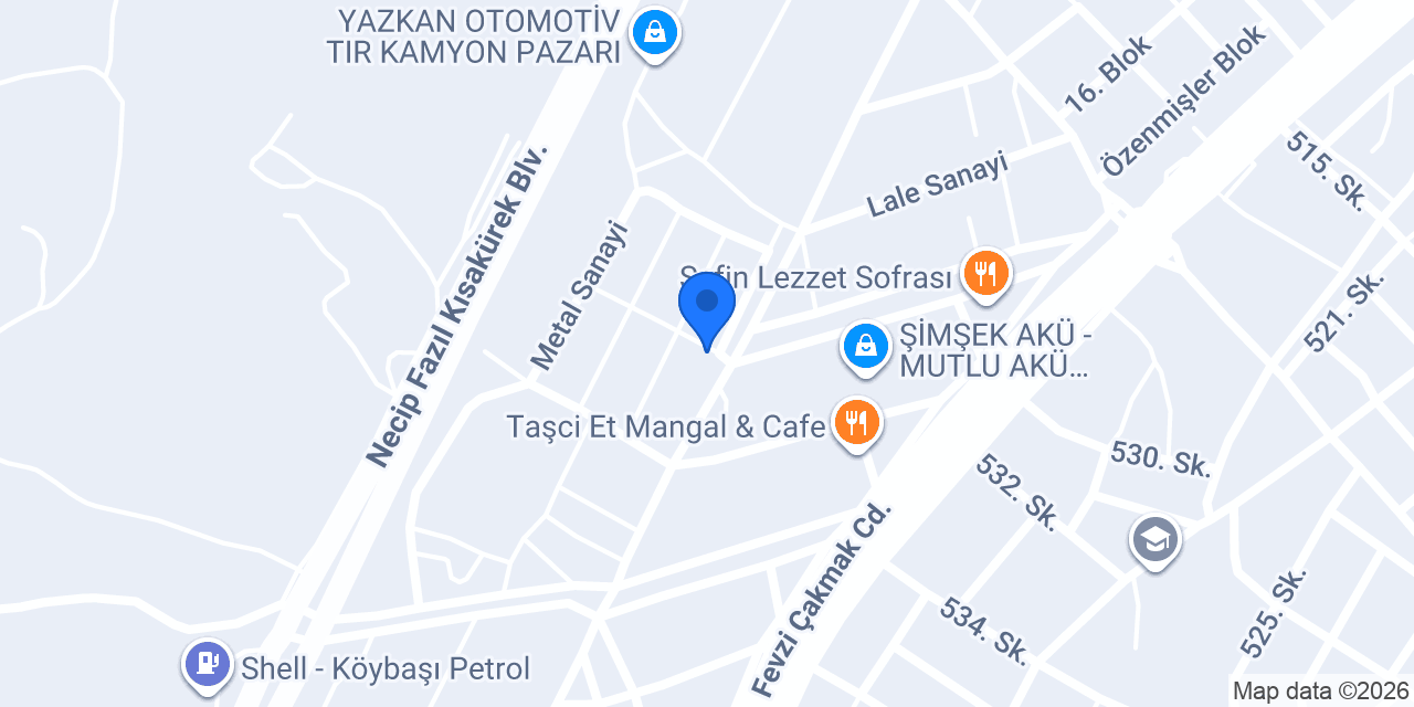 TAVACI RAMAZAN konumu
