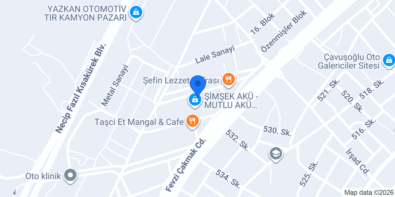 Aycam Çiftcam Sistemleri konumu