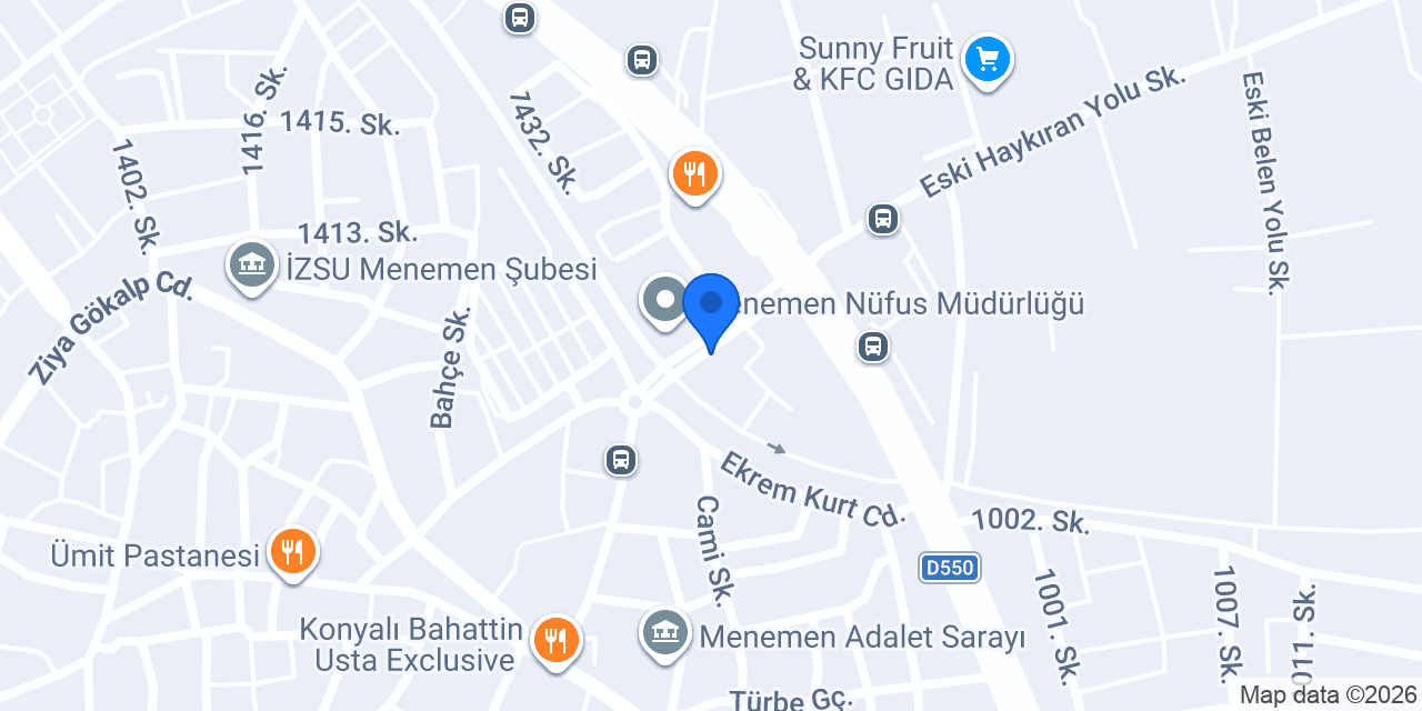 Erkek Kuaförü Yüksel Sever konumu