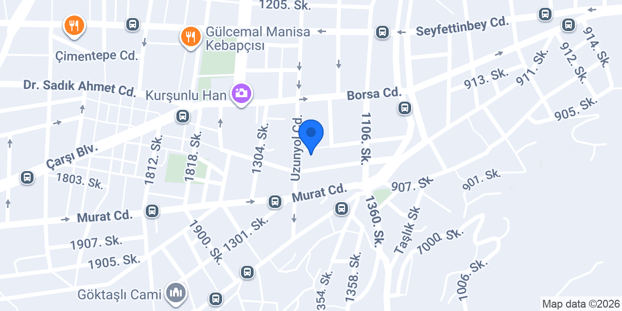 TK Rüzgar Group İnşaat Manisa konumu