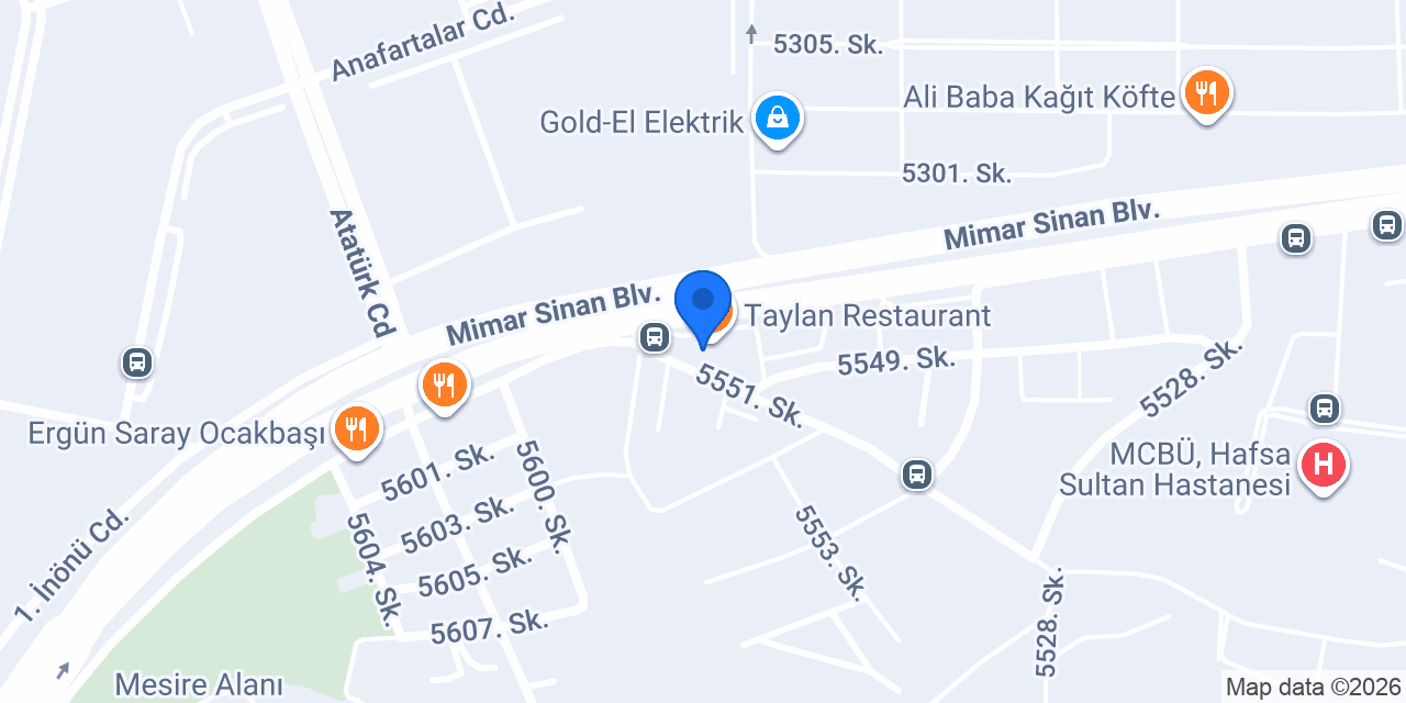 Taylan Restaurant konumu