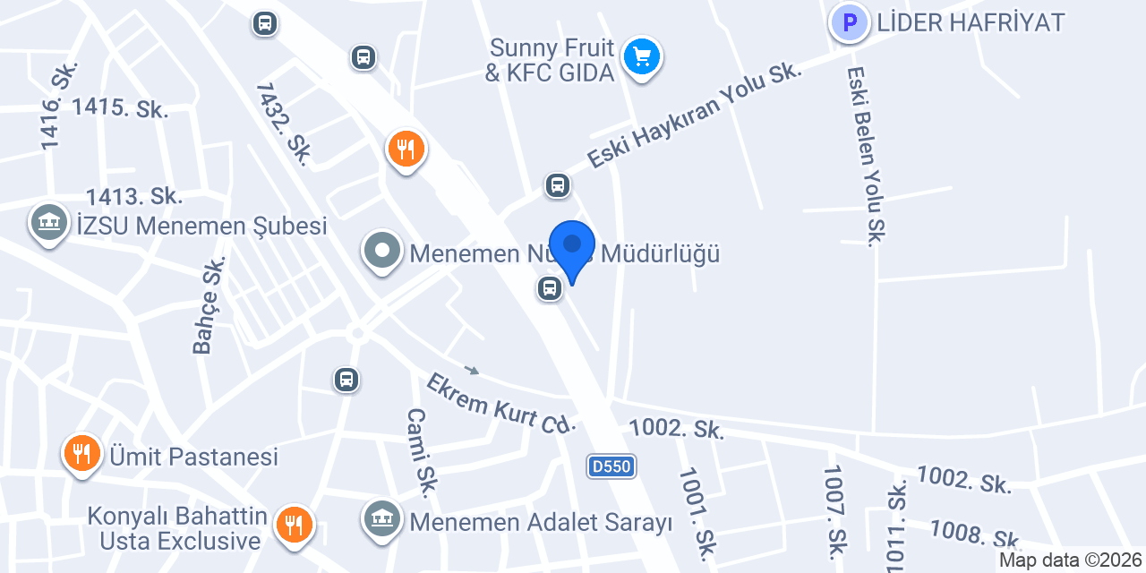 Modalife Menemen konumu
