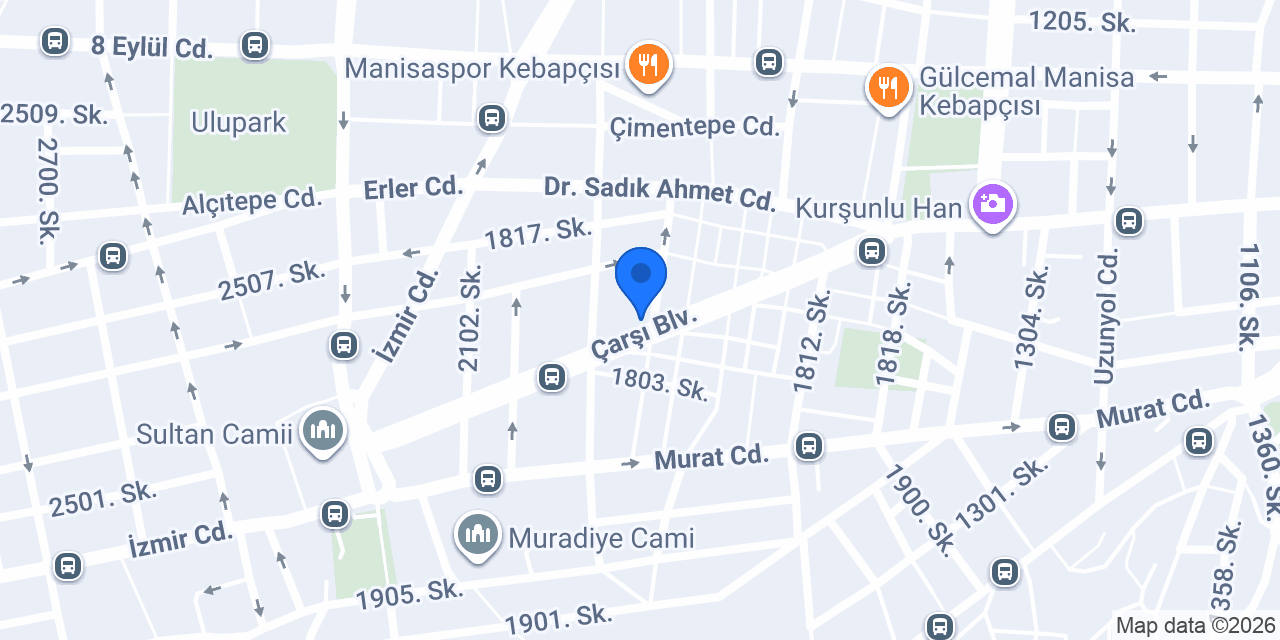 Manisa Eczanesi konumu