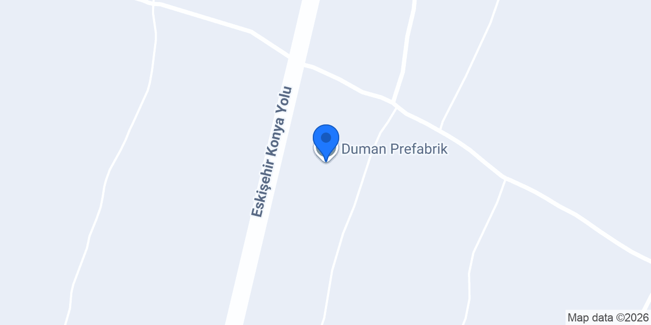 Duman Prefabrik konumu