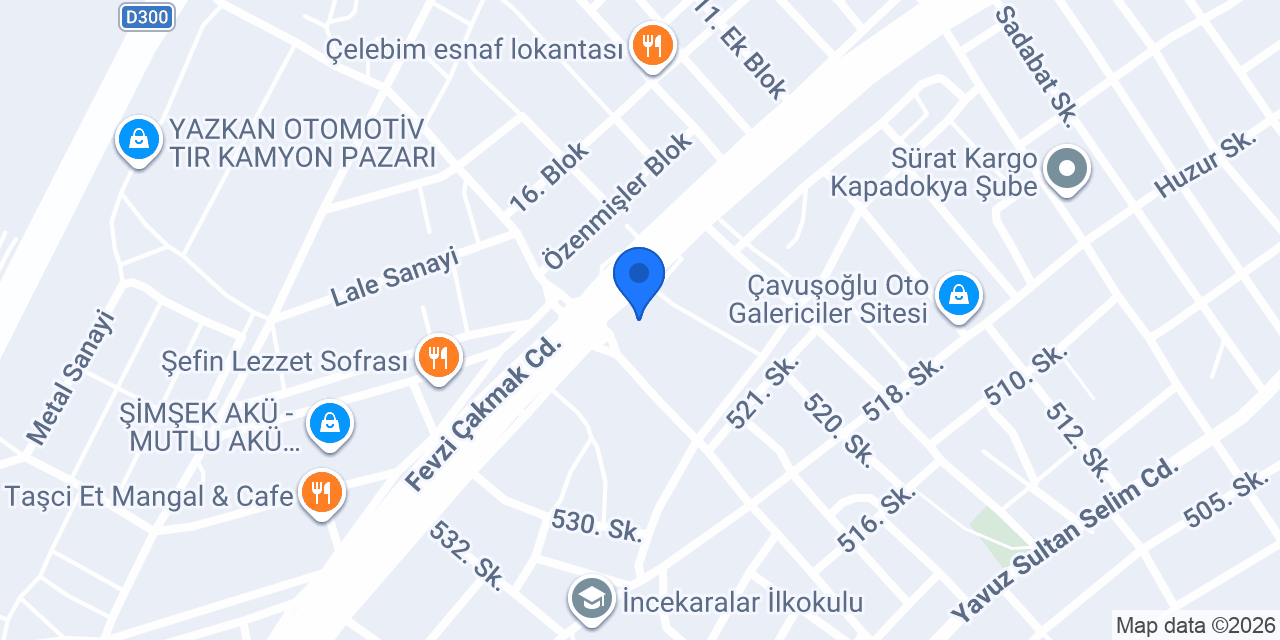 UÇAR Yapı Malzemeleri LTD.ŞTİ. konumu