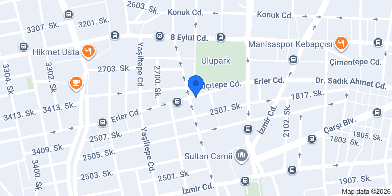 İnci Emlak konumu