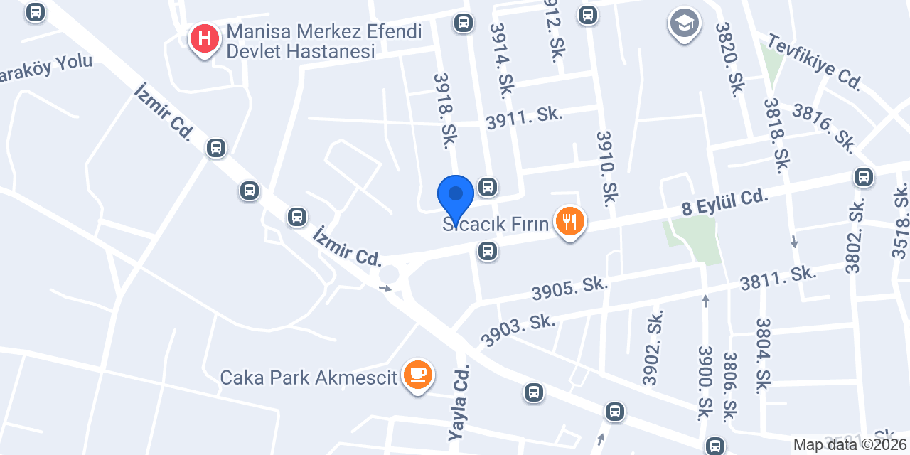 Manisa Çetmen konumu