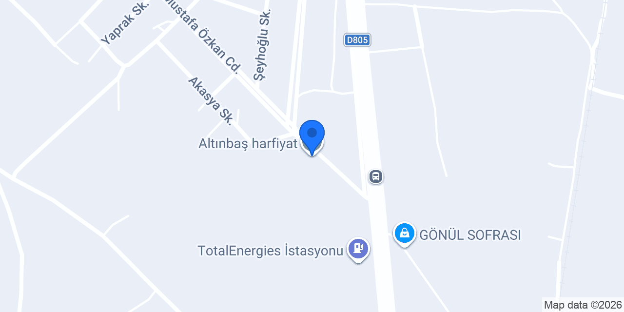 Altınbaş harfiyat konumu