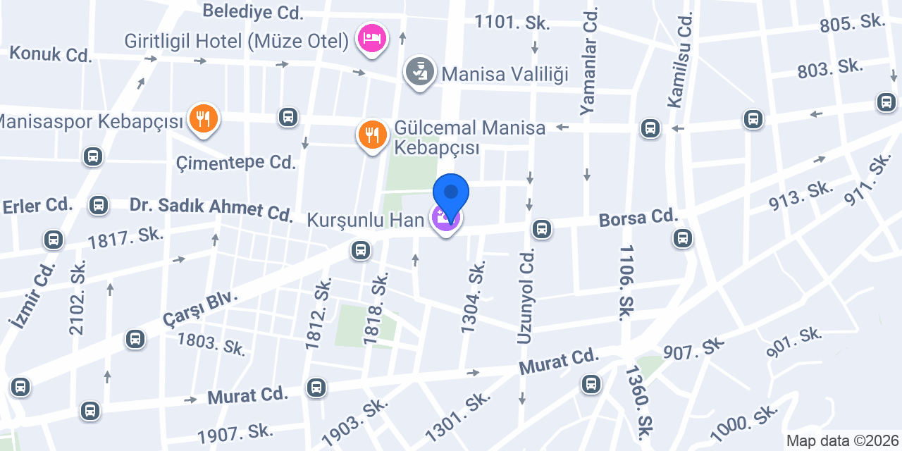 Borsa Eczanesi konumu