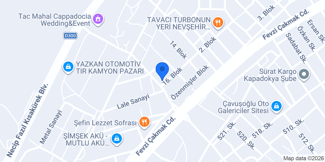 Şahlanan Lazer konumu