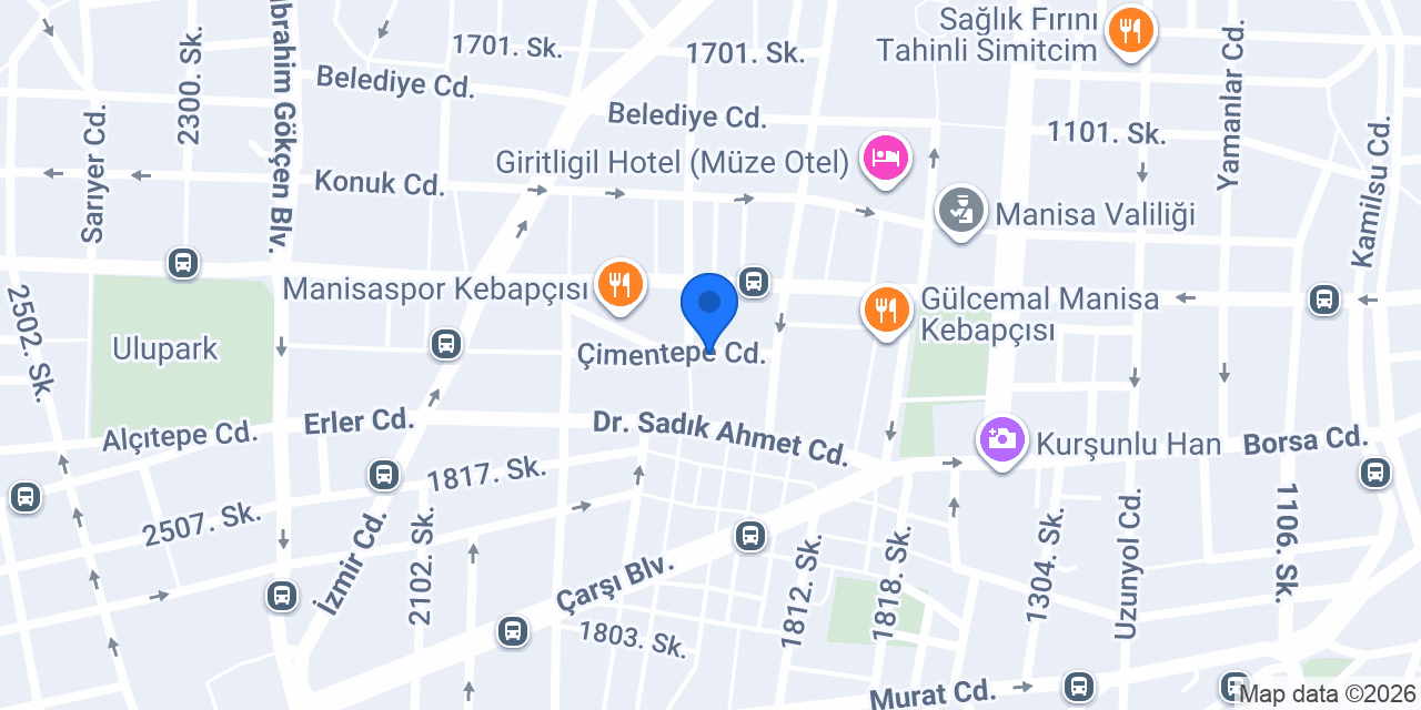 Gül Kuru Kahve Manisa konumu