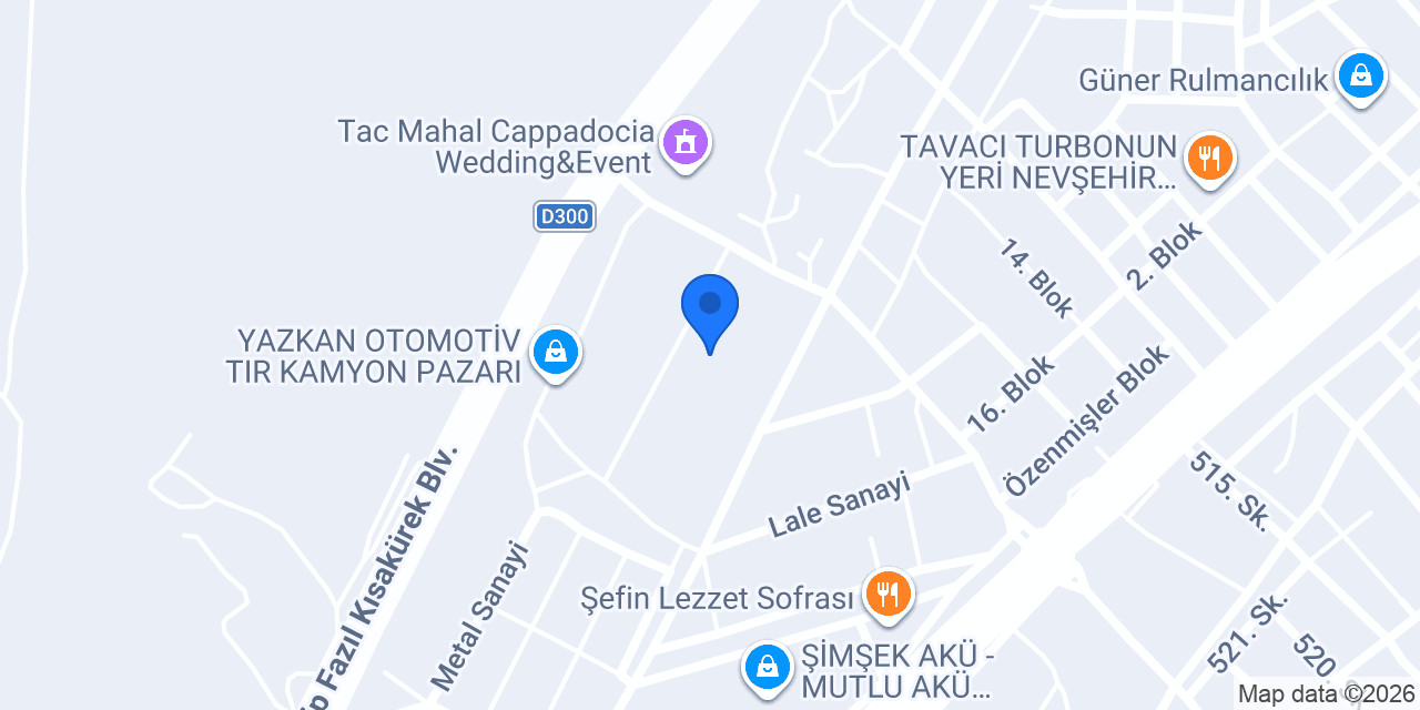 Aksu Sondaj Pompa konumu