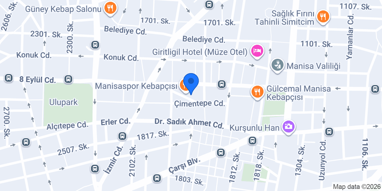 Magnesia Mobilya Tasarım konumu