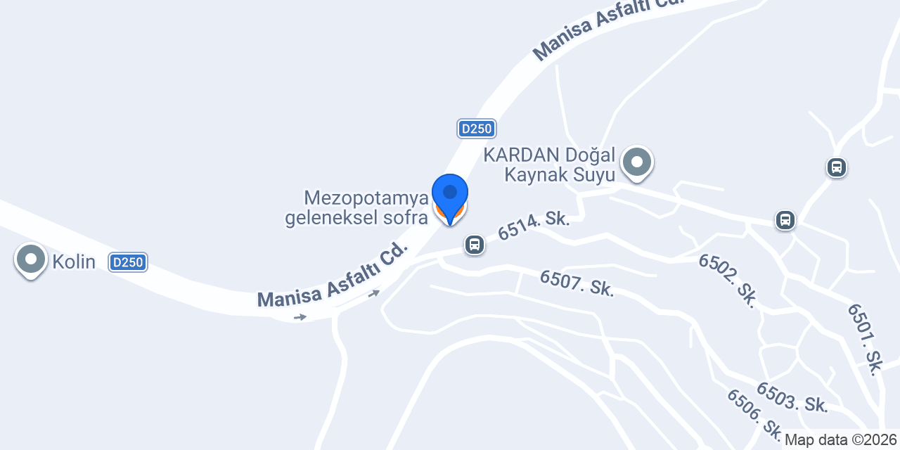 Mezopotamya geleneksel sofra konumu