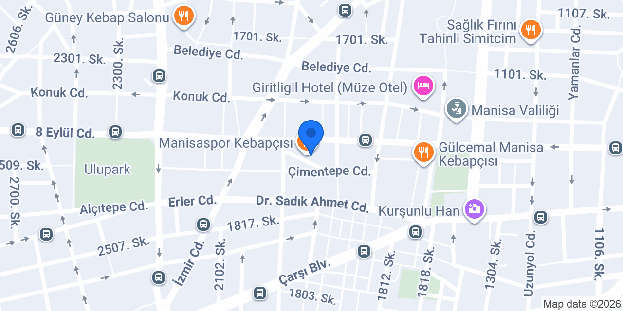 Konyalı Ahmet Usta konumu