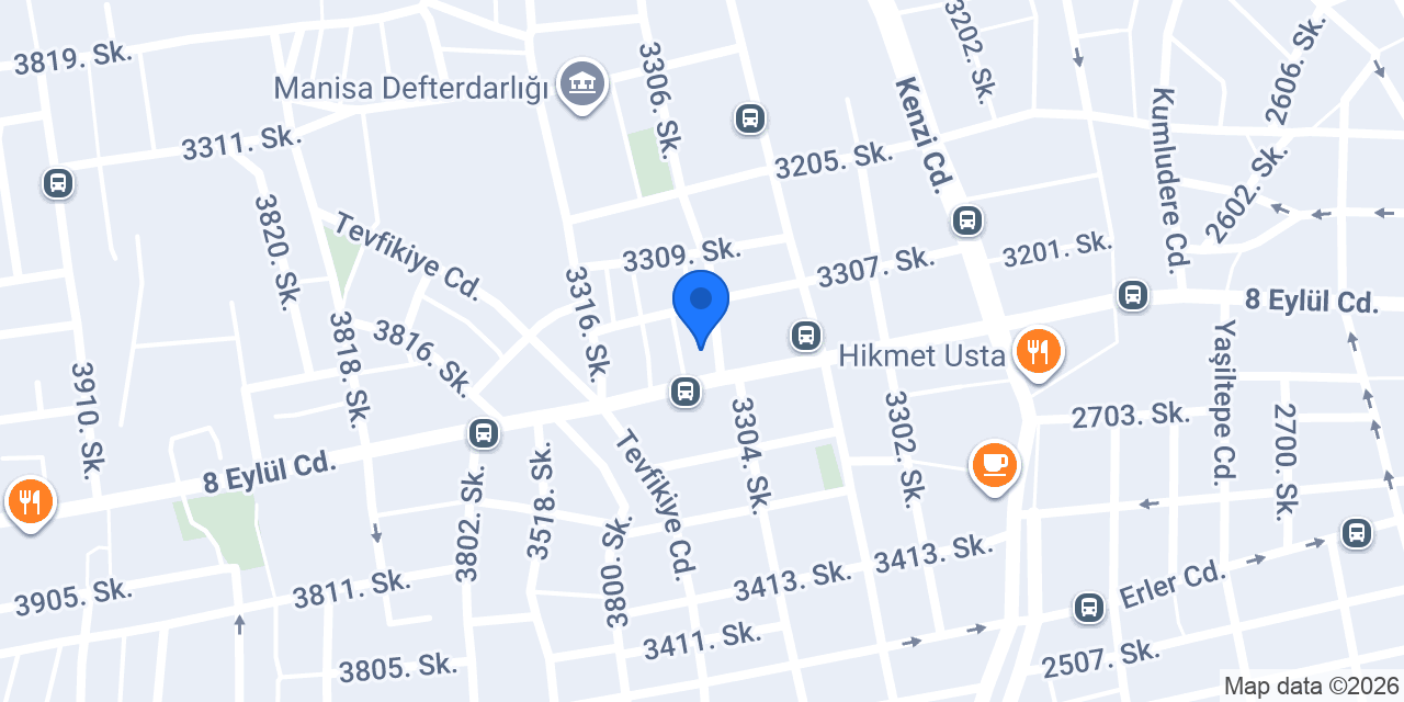 Manisa Malta Taksi Durağı konumu