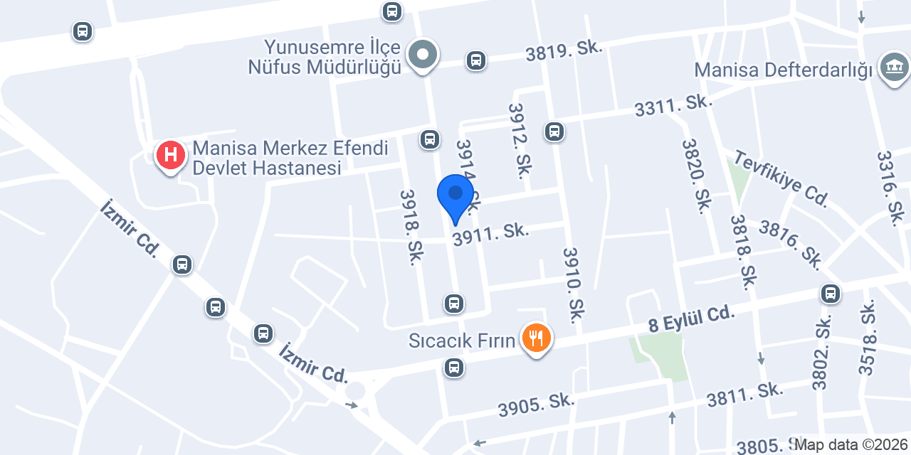 Melek Eczanesi konumu