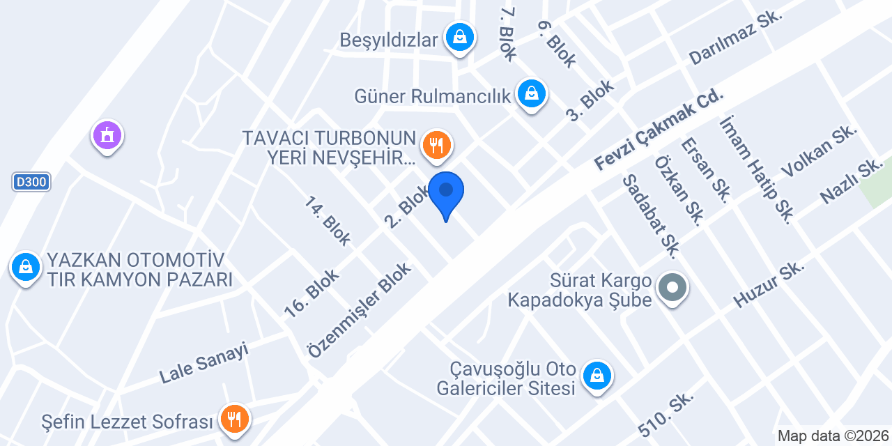 ALLPAR Oto Yedek Parça konumu