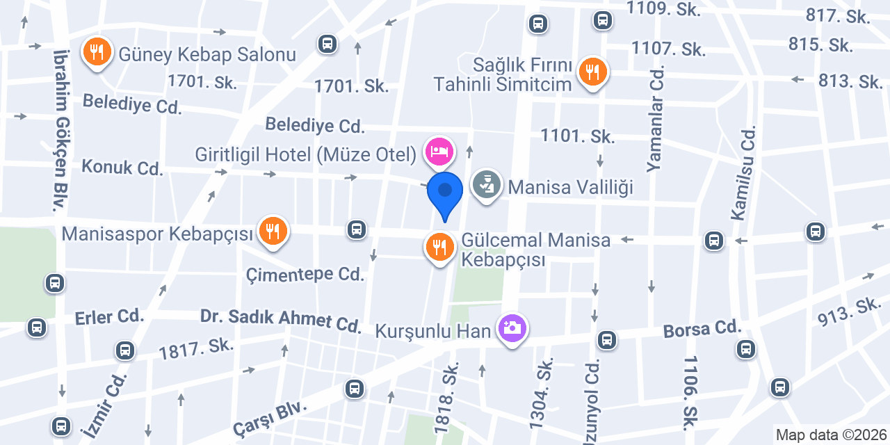 Hey Döner Manisa konumu