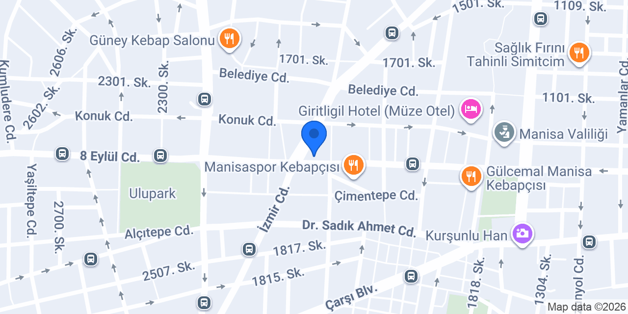 Setia Kuaför Salonu konumu