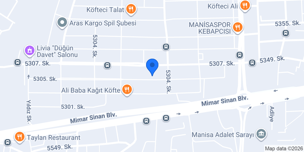 ERKAM GARAGE konumu