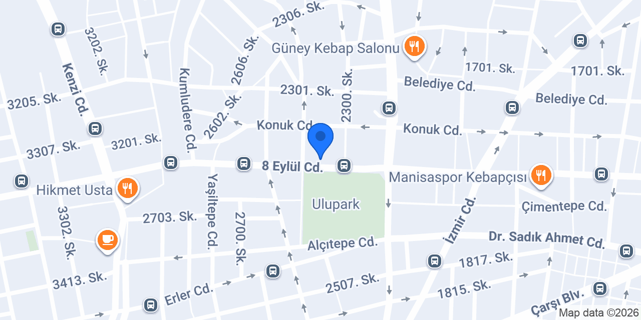 Özcan Hukuk Bürosu konumu