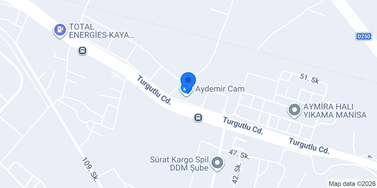 Aydemir Cam konumu
