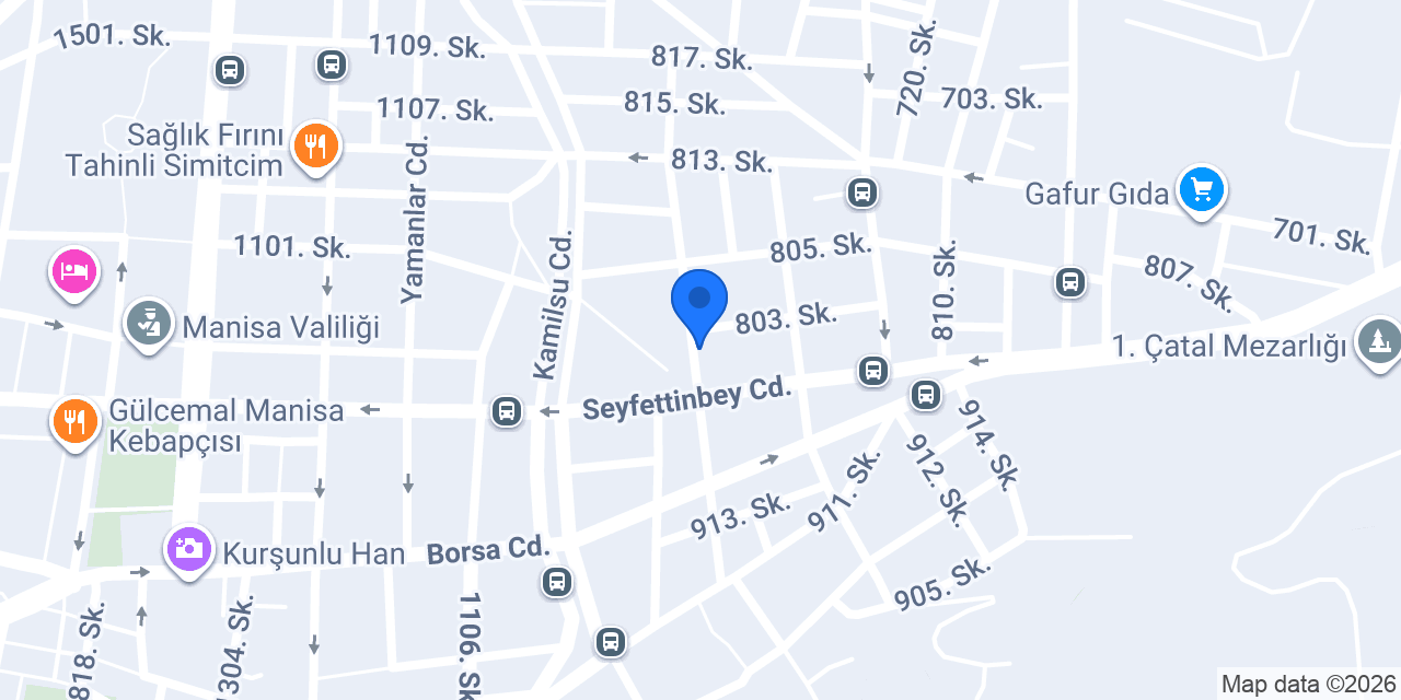Aslan Elektronik Manisa konumu
