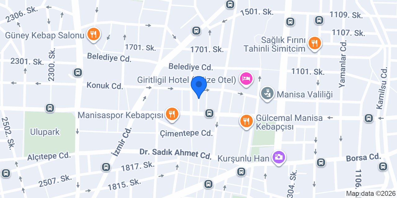 Duru Veteriner Kliniği konumu