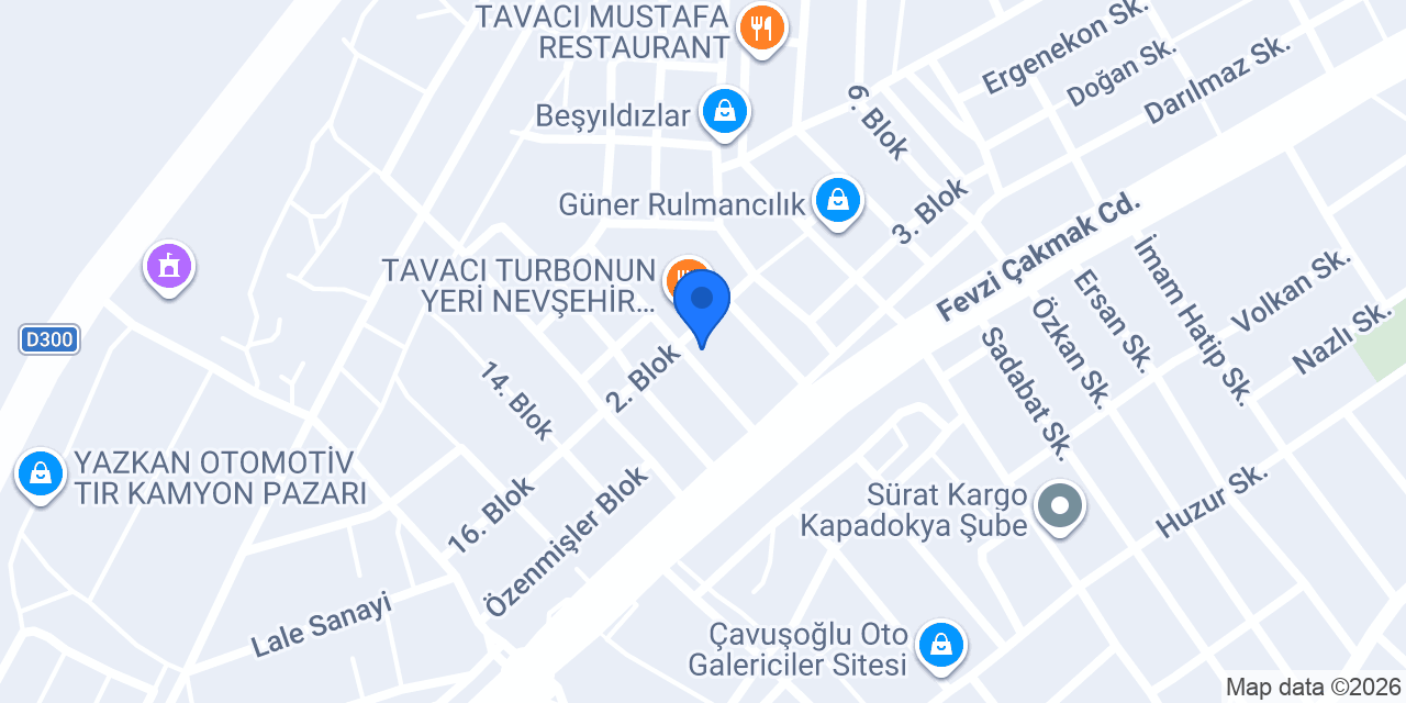 Ergin Bobinaj & Özkaya Hırdavat konumu