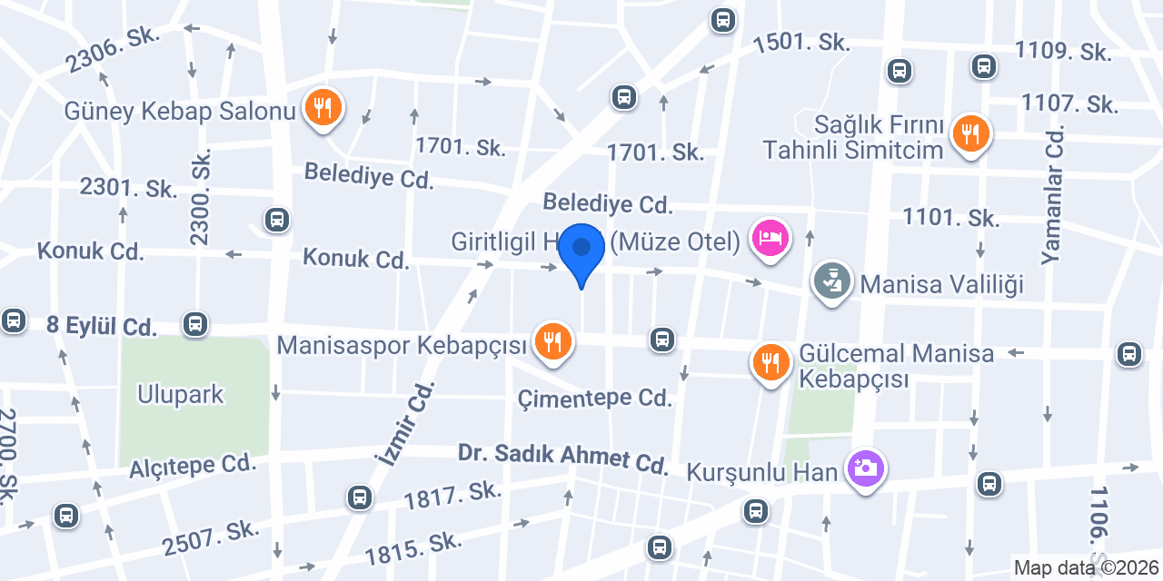 Beyoğlu Restaurant Manisa konumu