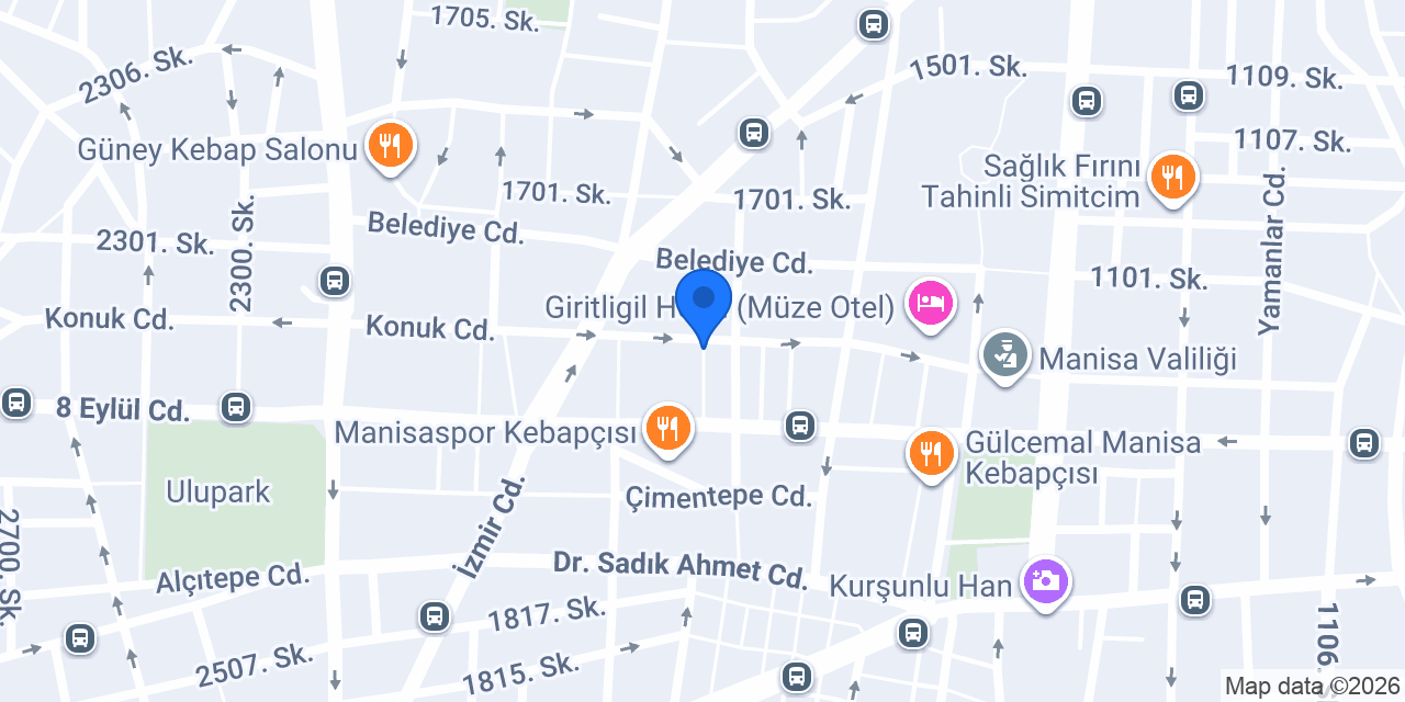 Wa'full Manisa Waffle konumu