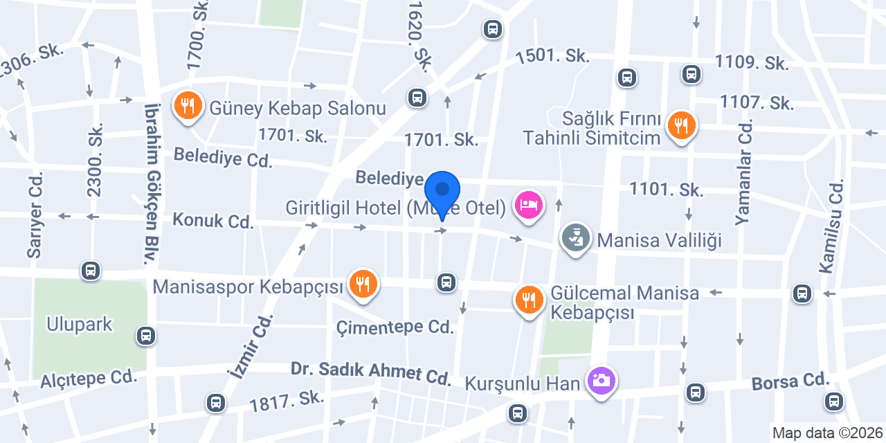 Av. Mert Sadettin Bilgiç konumu