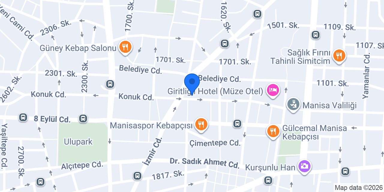 Taydaş Hukuk Bürosu konumu