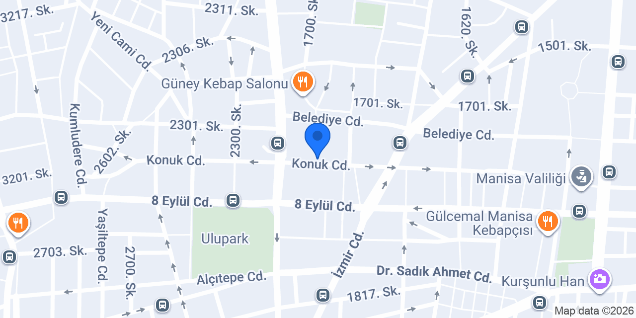 Çiçek Atölyesi Manisa konumu