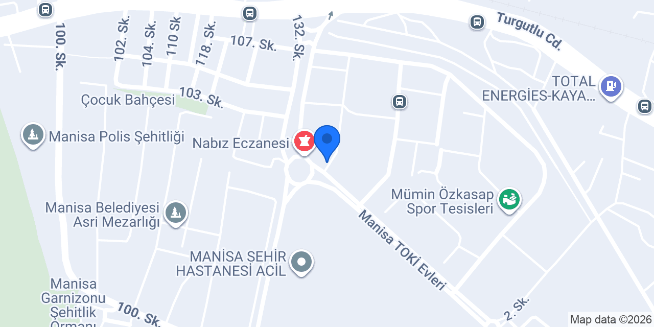 OKSİJEN ECZANESİ konumu