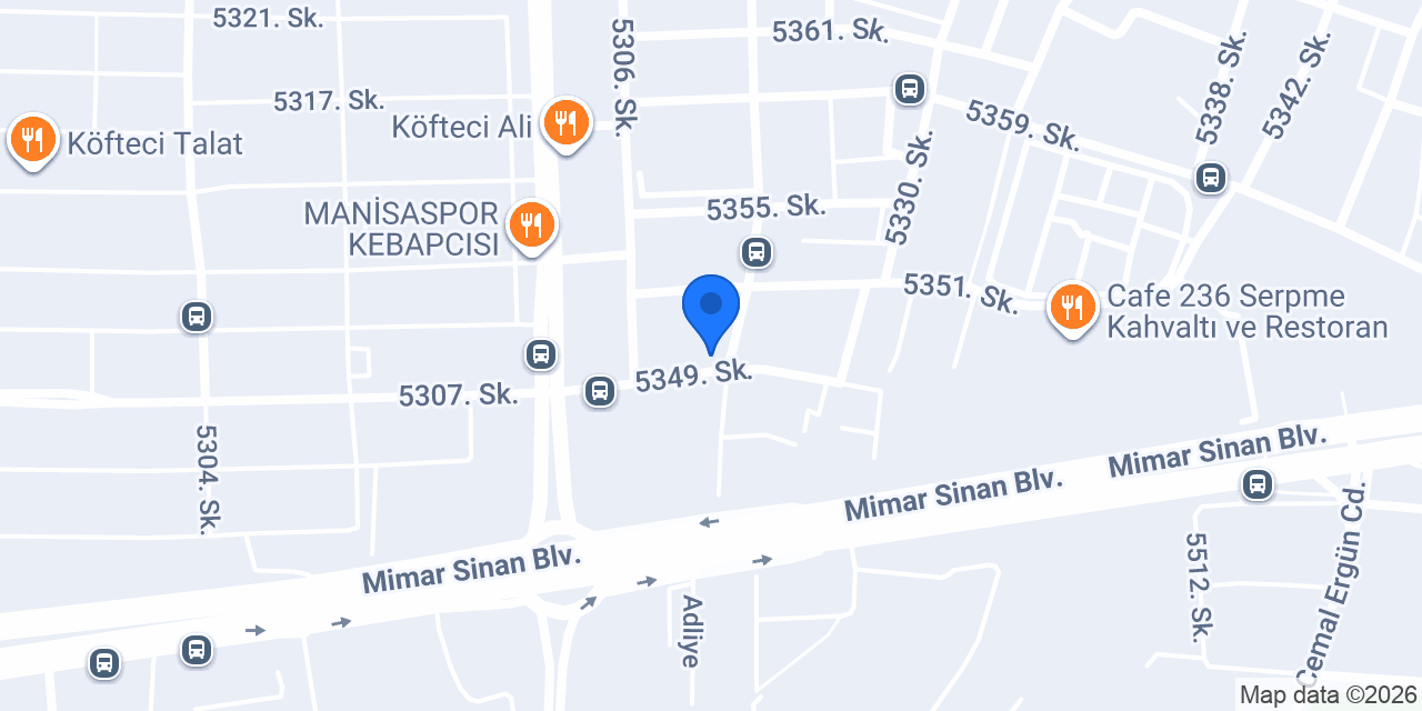 İlkim Döner Salonu konumu
