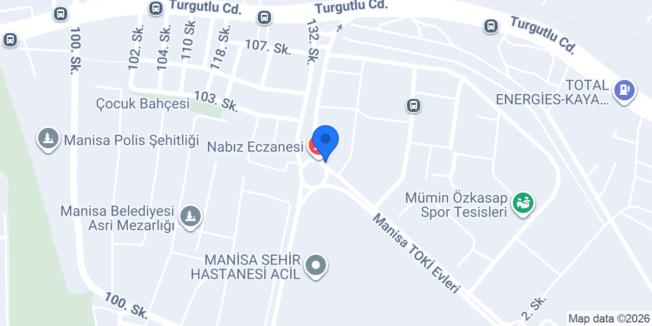 ŞEHİR ECZANESİ konumu