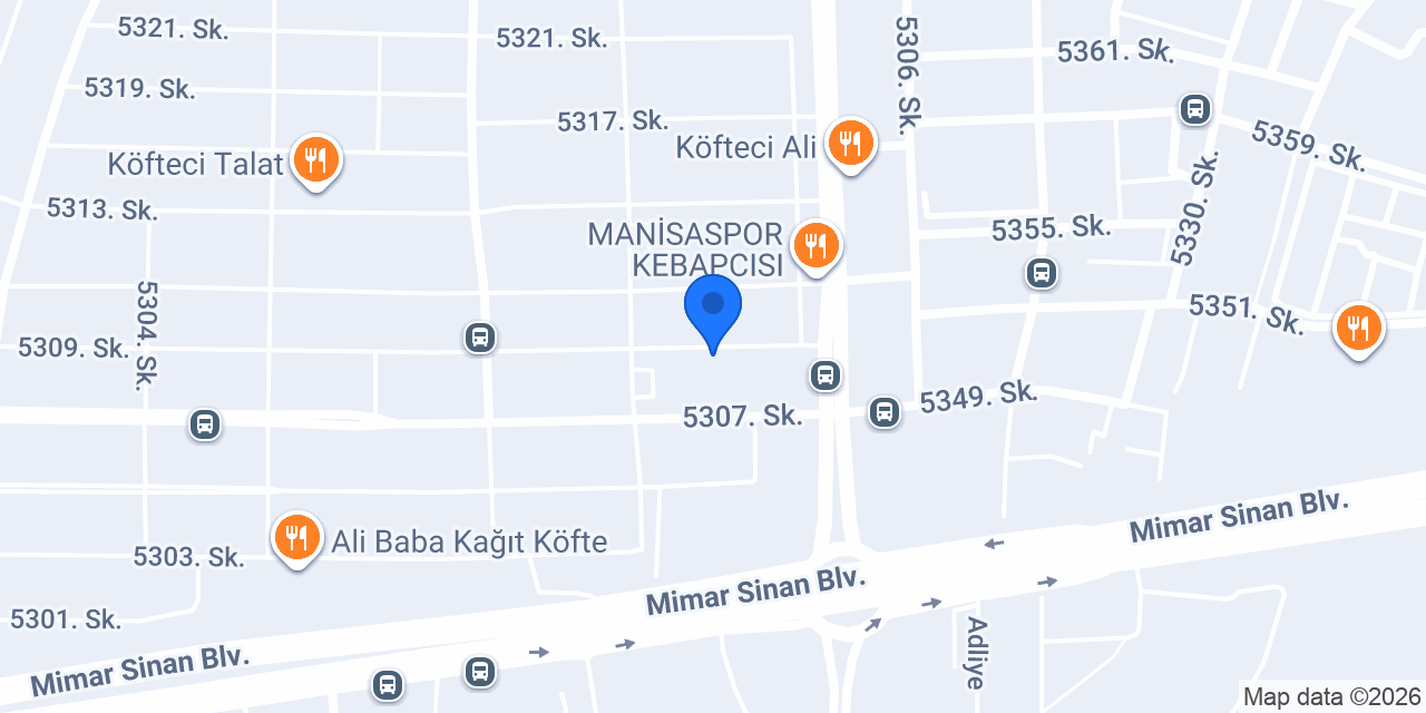 Manisa Egsoz Cem Oto konumu
