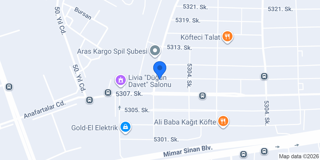 Manisa Hidrolik Pnömatik konumu