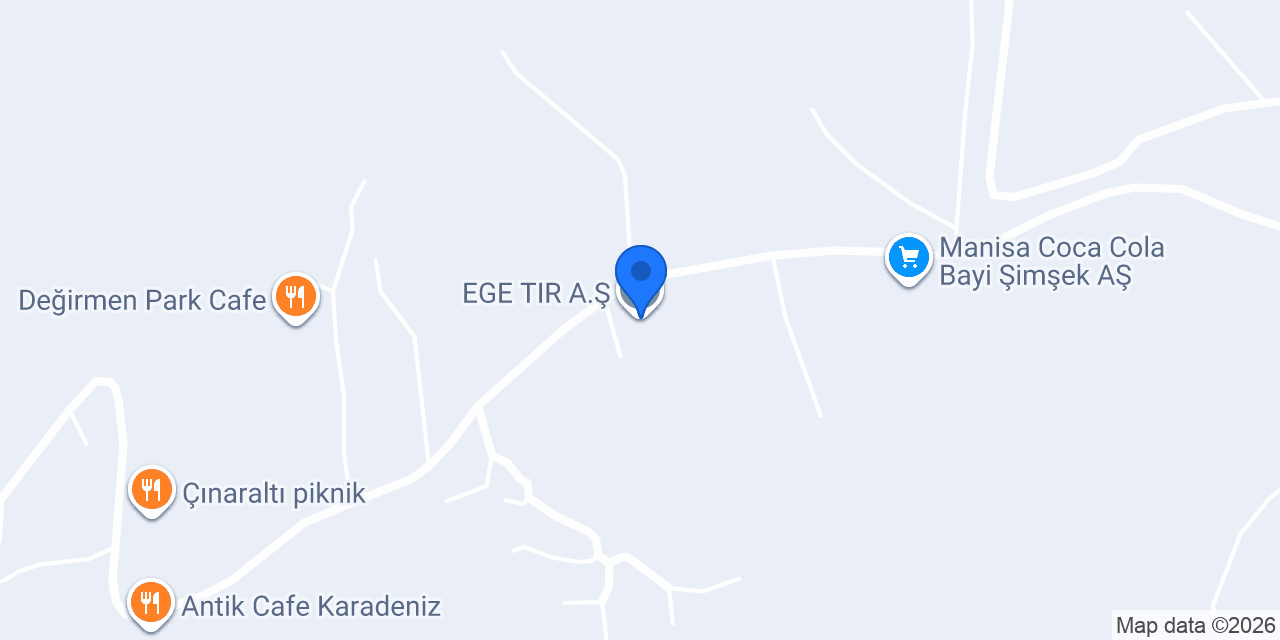 EGE TIR A.Ş. konumu