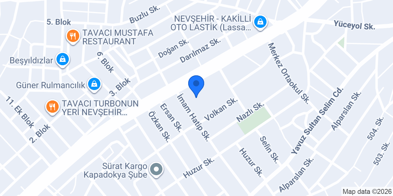 ÖZTÜRK OTOMOTİV konumu