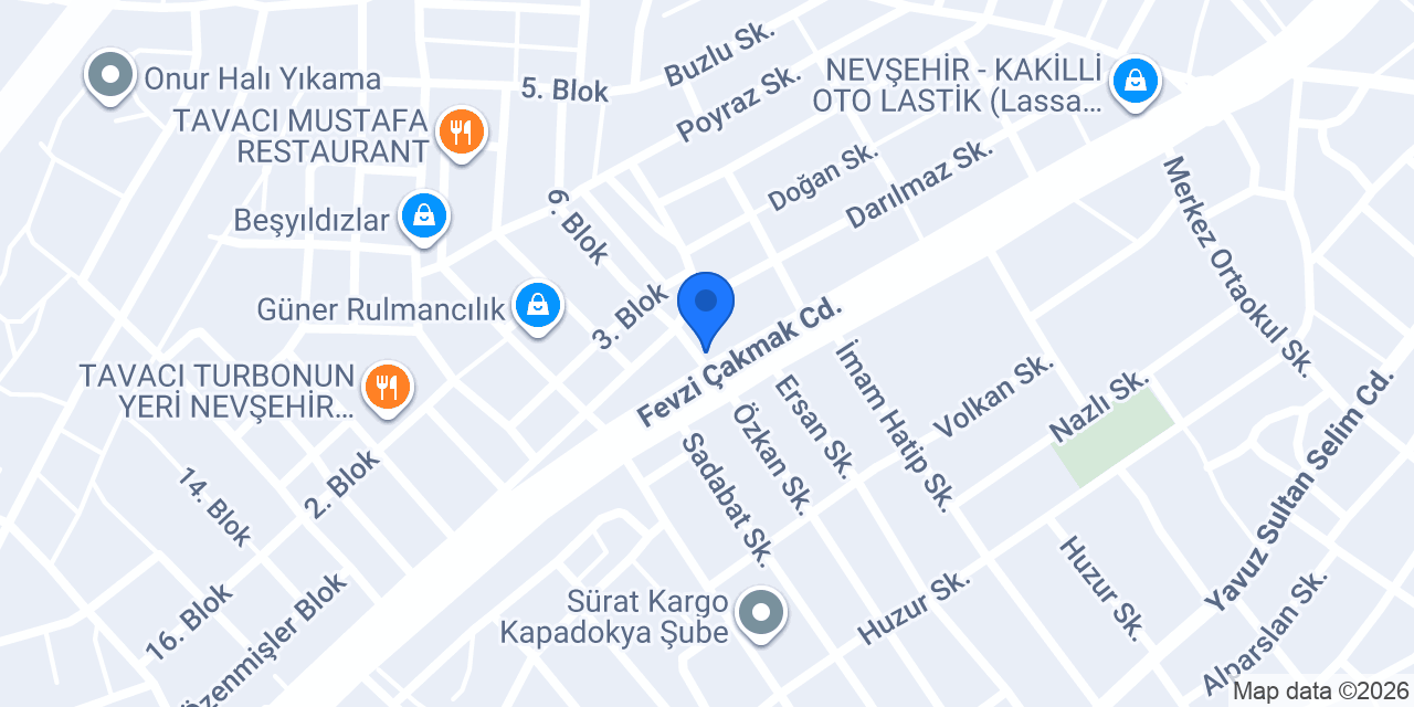 Ümit Oto Lastik konumu