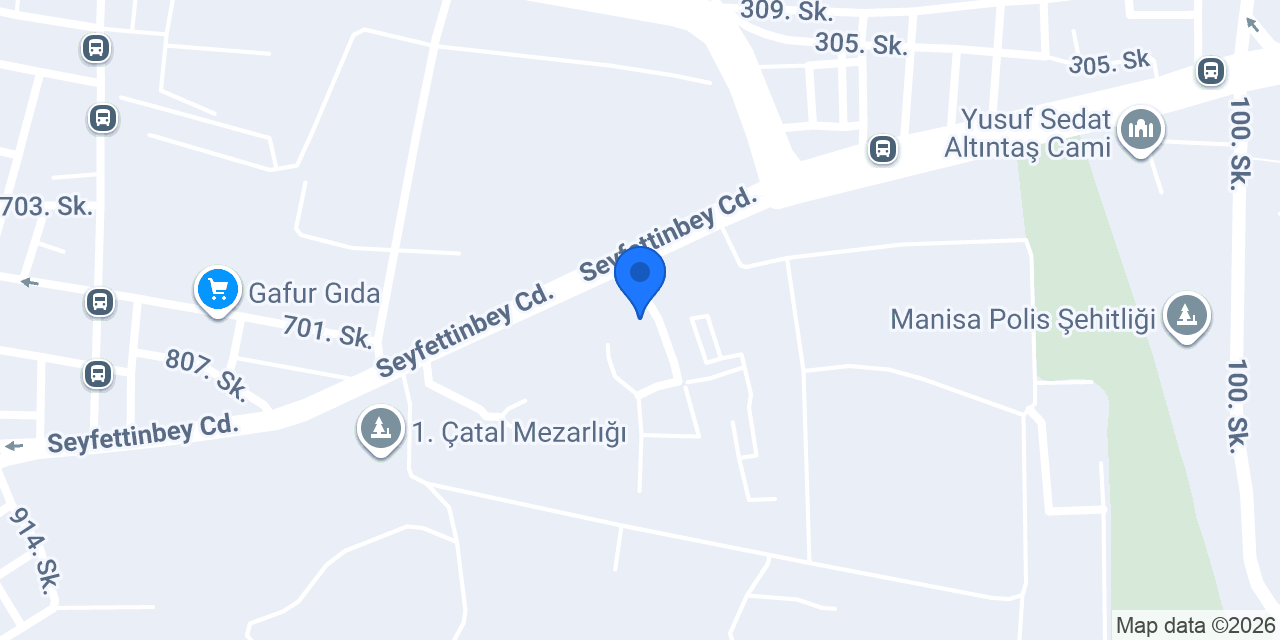 Ptt-er Eğitim Şubesi konumu