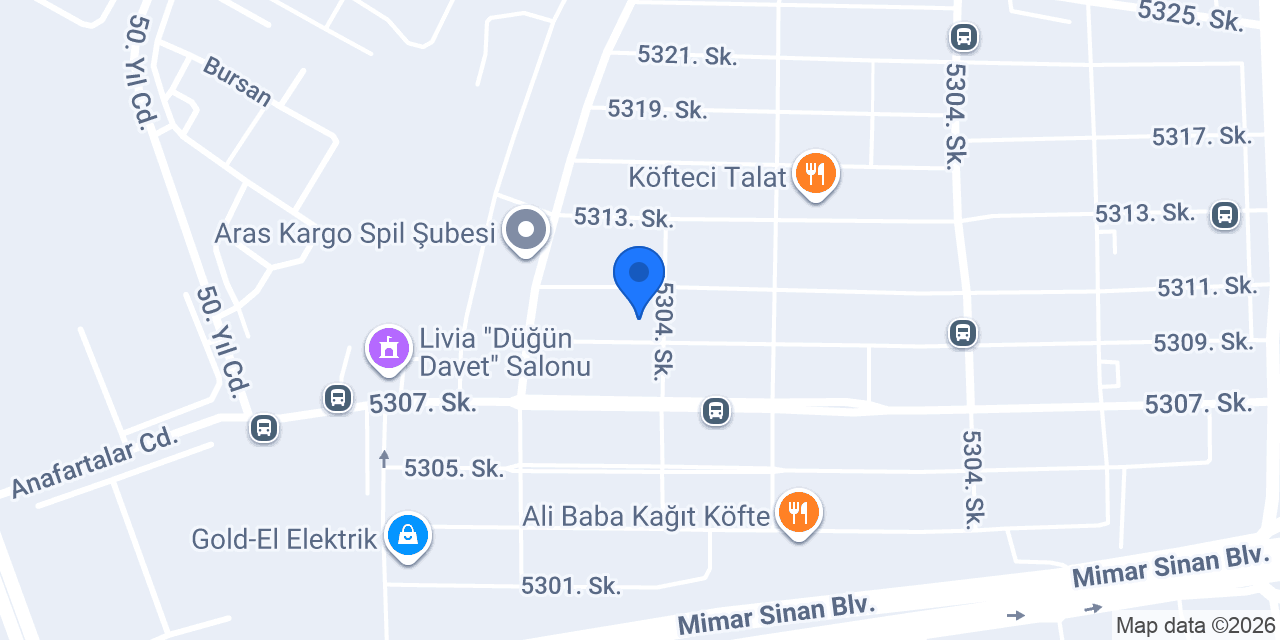 Teknik Alüminyum konumu