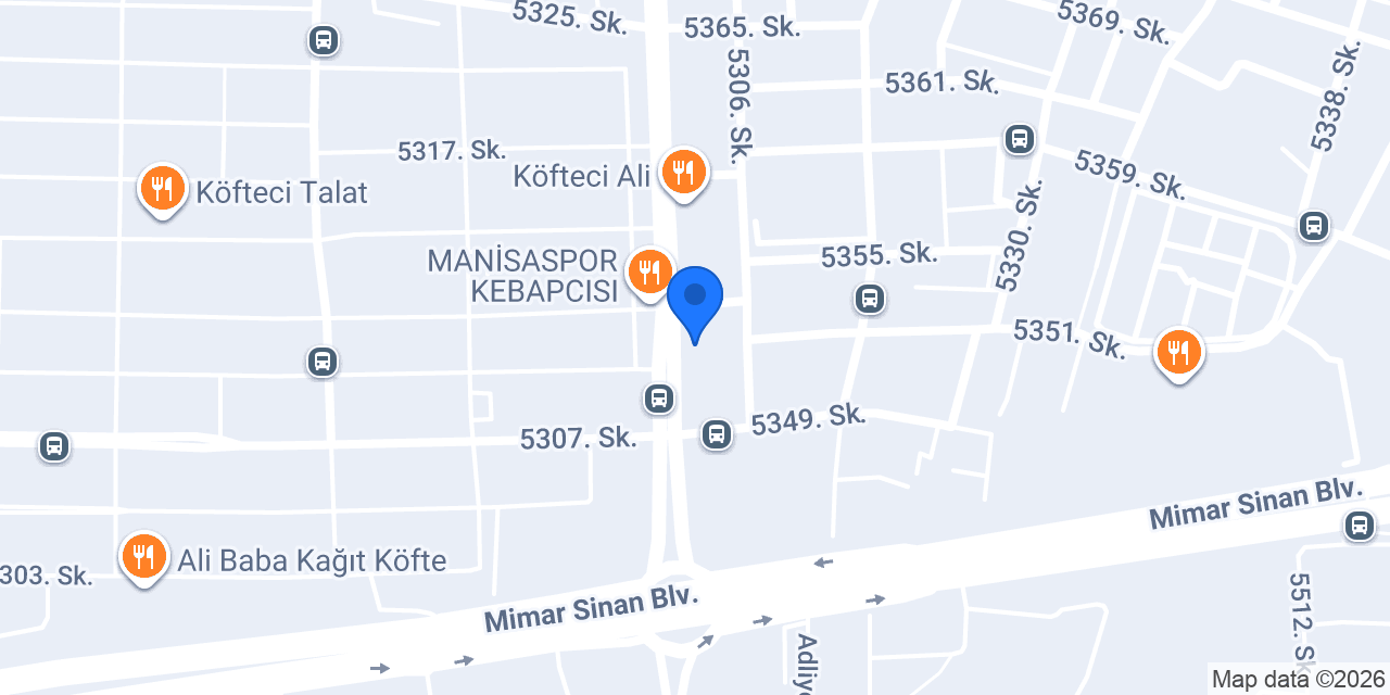 Kuveyt Türk - Manisa Sanayi Şubesi konumu