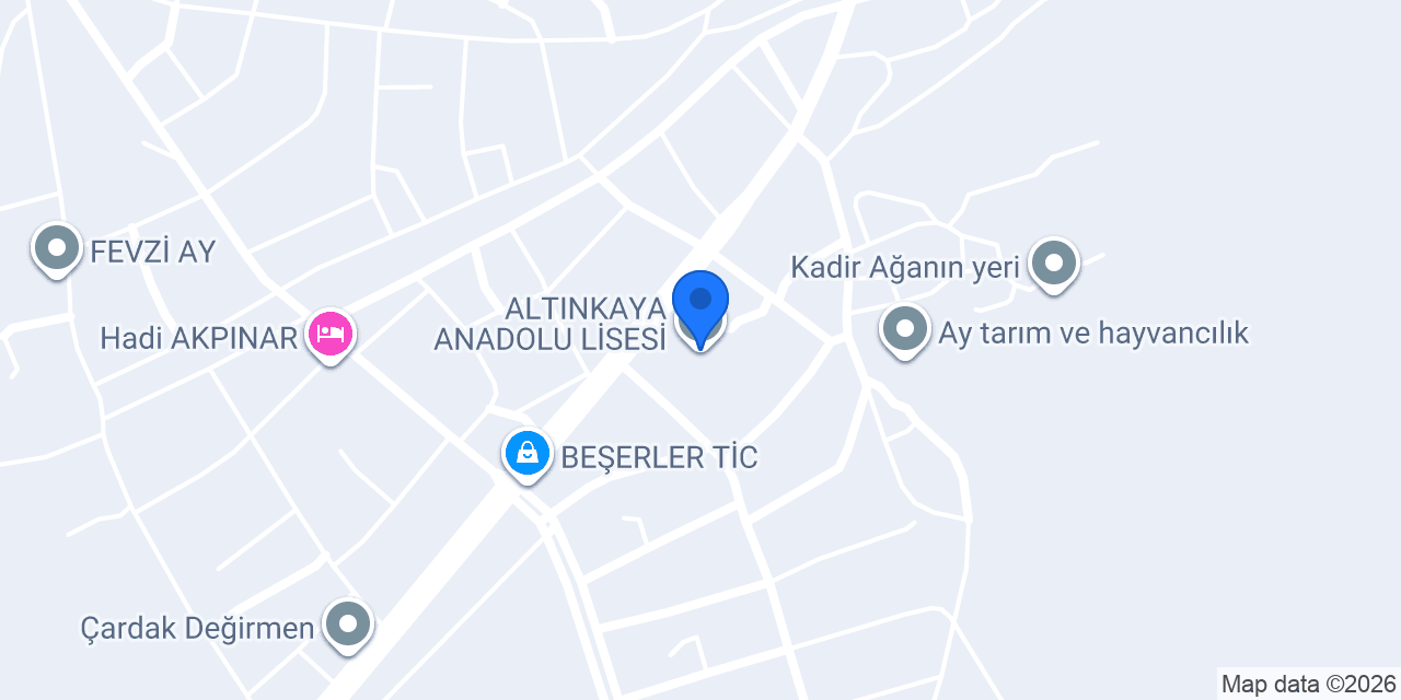 ALTINKAYA ANADOLU LİSESİ konumu