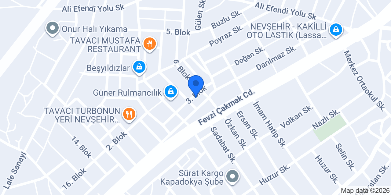 Floria Mutfak konumu
